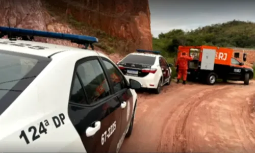 O terreno fica em um morro conhecido como Barreiro