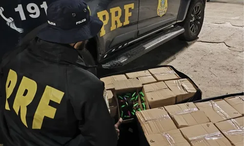 Droga foi apreendida pela PRF