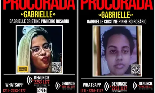 A polícia acredita que Gabrielle tenha mudado a aparência para evitar o reconhecimento