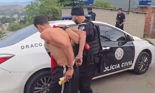 Homem foi capturado em Nova Iguaçu por agentes da Draco