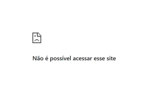 Mensagem de erro surge em site oficial de inscrição