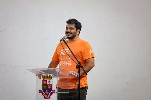 Filipe Simões, gestor do programa Niterói de Bicicleta