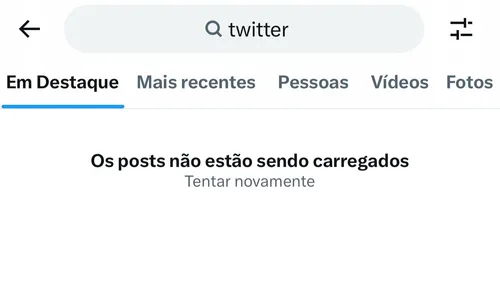 Nossa equipe tentou utilizar a rede social pelo aplicativo móvel neste sábado