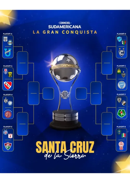 A grande final será realizada em 22 de novembro na cidade de Santa Cruz de la Sierra, na Bolívia