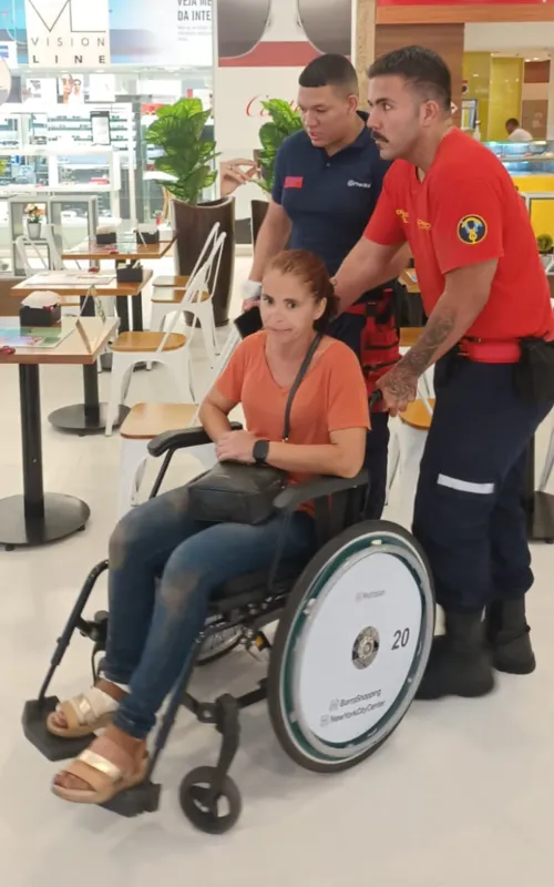 Elizabete foi encontrada desorientada e debilitada