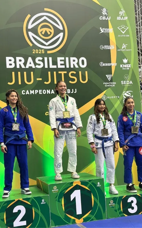 Atleta gonçalense conquistou o 1º lugar no pódio