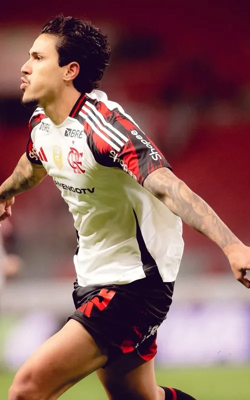 Pedro marcou dois dos três gols do Rubro-Negro