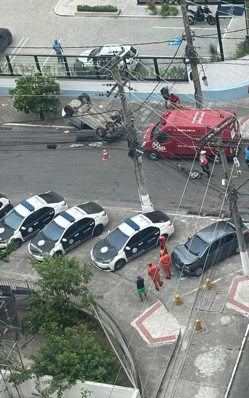 O Corpo de Bombeiros socorreu uma vítima