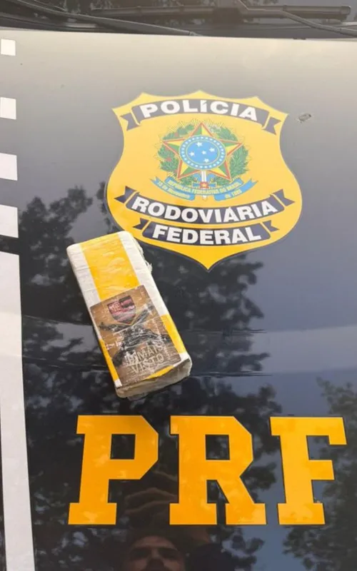 Droga apreendida pela PRF