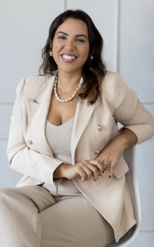 Tati Cupti, de 39 anos, abriu a própria loja após ser demitida de uma empresa de telecomunicações