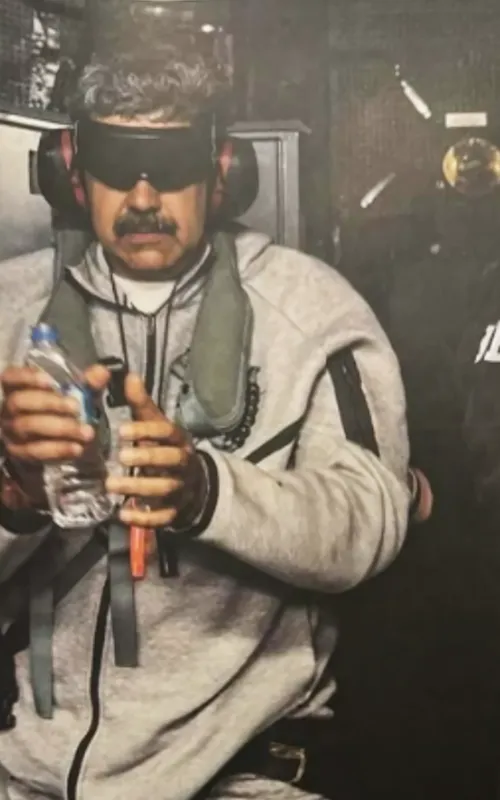 Presidente foi capturado com a esposa pelos Estados Unidos