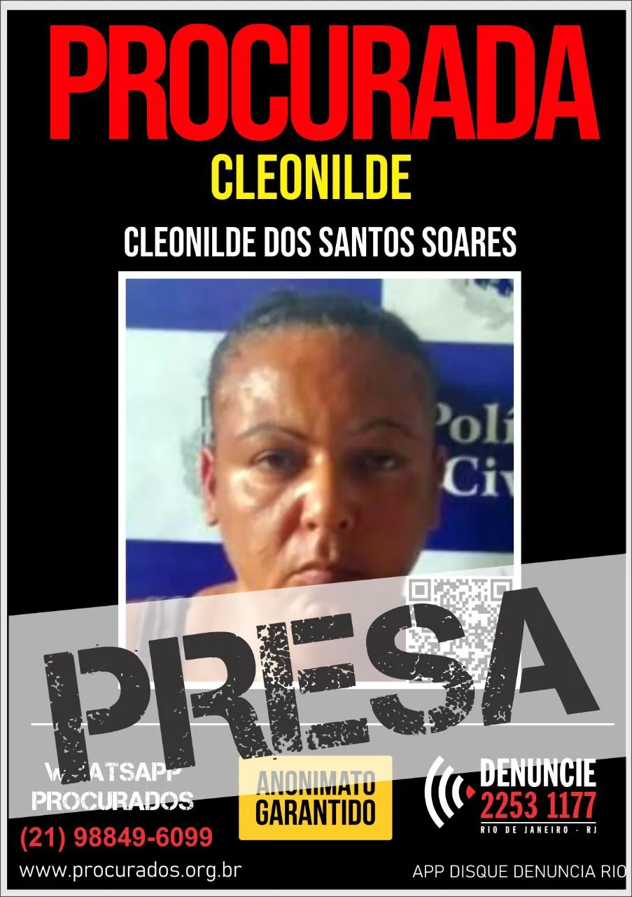 Cleonilde dos Santos Soares era considerada foragida há 10 anos e estava escondida na Bahia