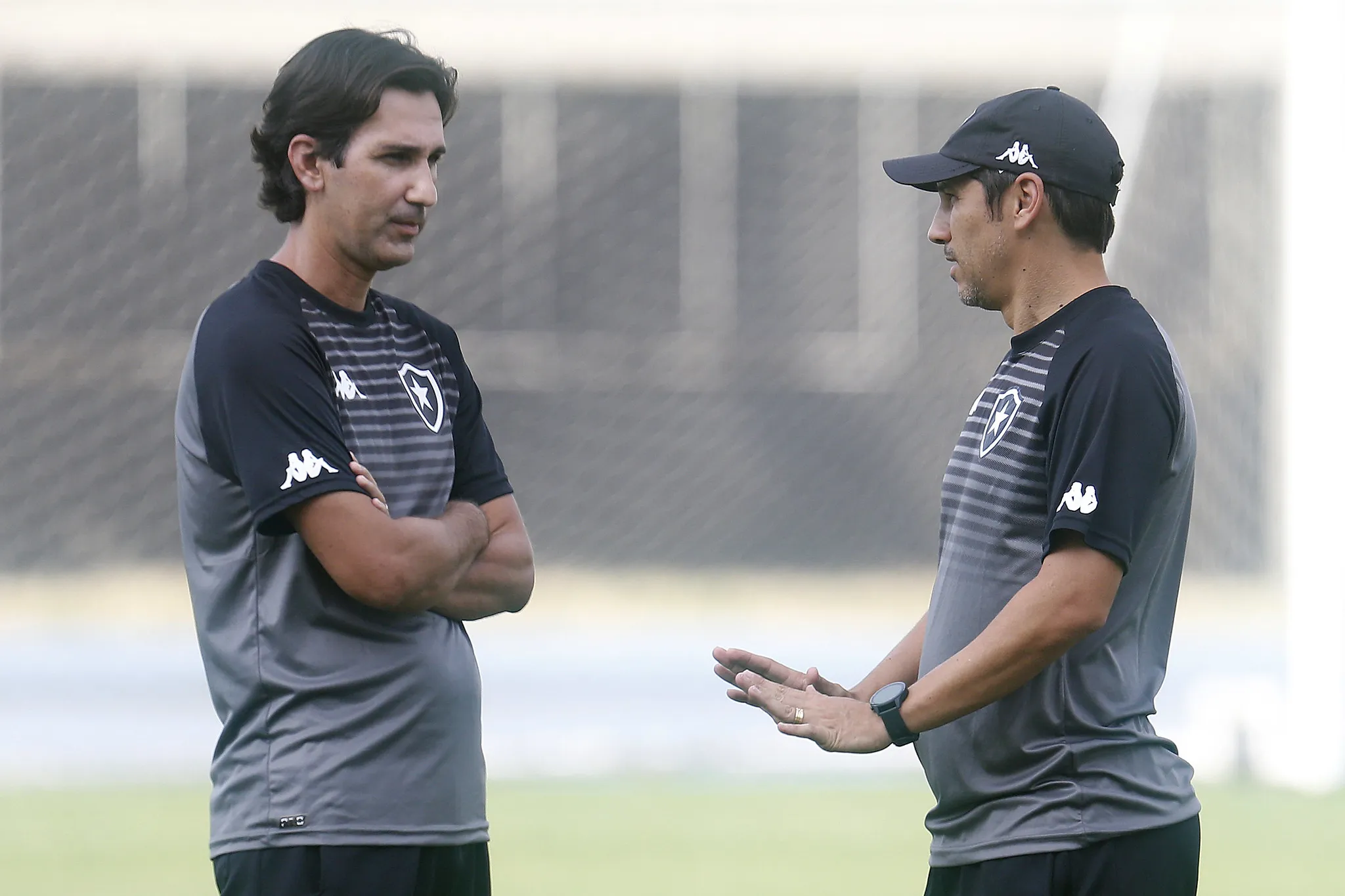 Lucio Flavio e Ricardo Resende comandam o Botafogo interinamente.
