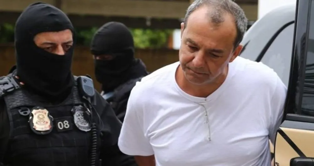 Ex-governador do Rio, Sérgio Cabral Filho, está preso por corrupção e lavagem de dinheiro.