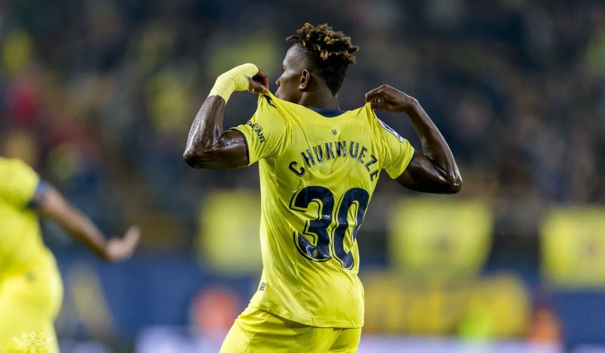 Chukwueze entrou no segundo tempo para marcar o gol da classificação