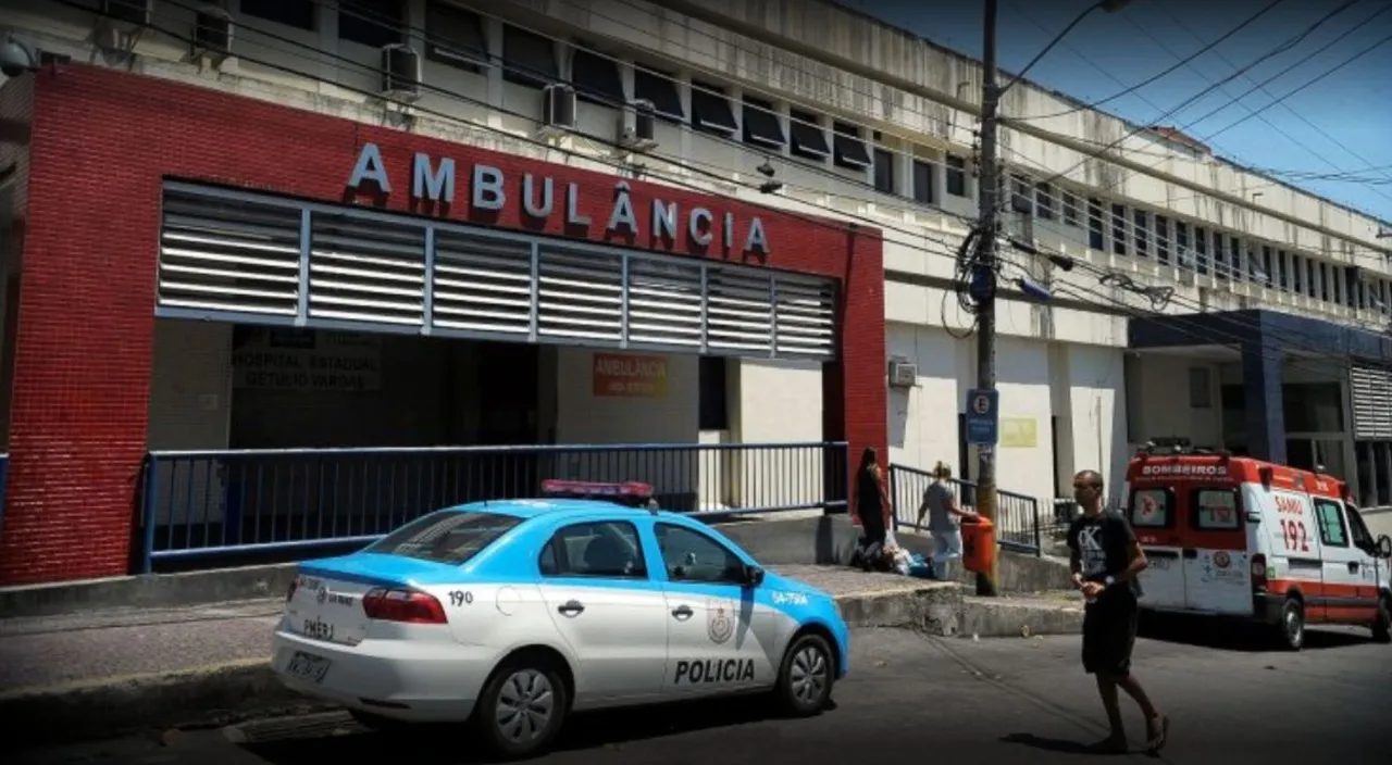 Vítimas foram levadas para o Hospital Estadual Getúlio Vargas