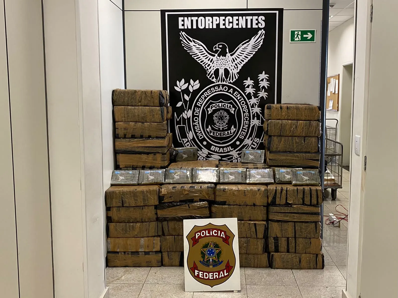 Drogas foram encaminhadas para a Superintendência Regional da Polícia Federal no Rio de Janeiro