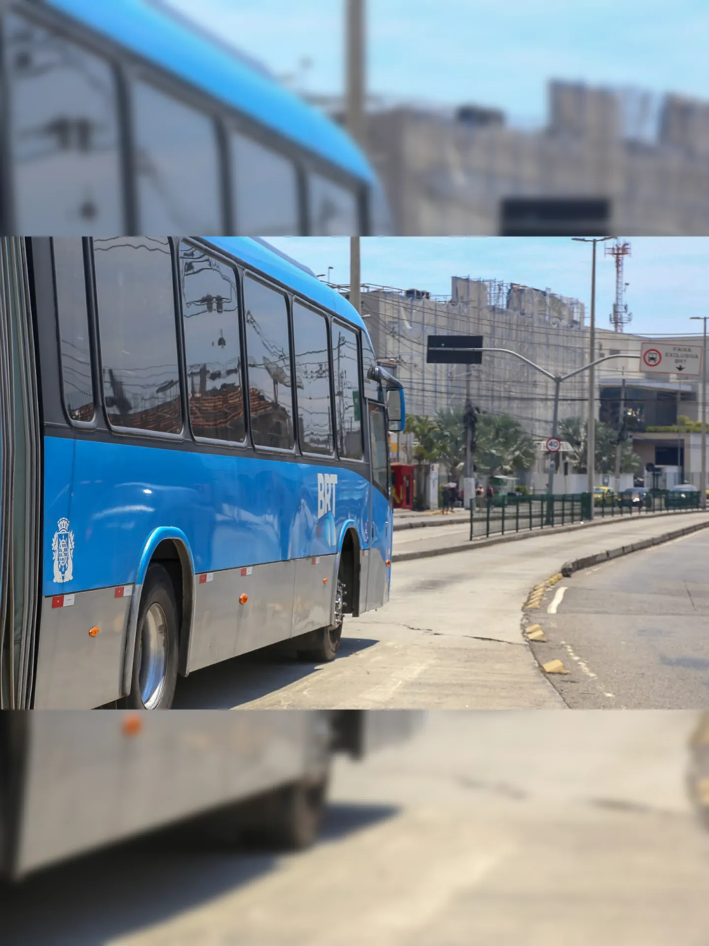 Imagem ilustrativa da imagem Greve dos rodoviários no Rio paralisa BRT; só 60% da frota de ônibus em circulação