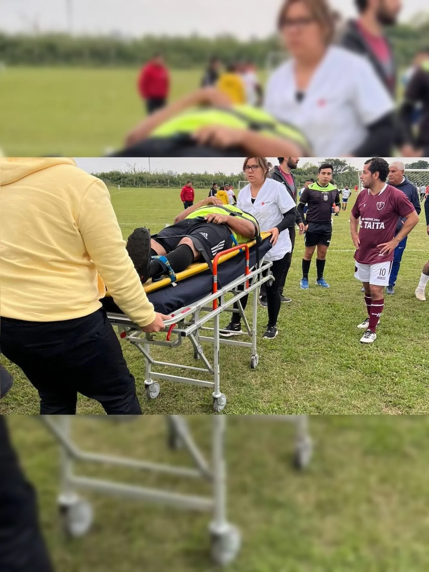 Partida amadora na Argentina acaba após árbitro ser baleado