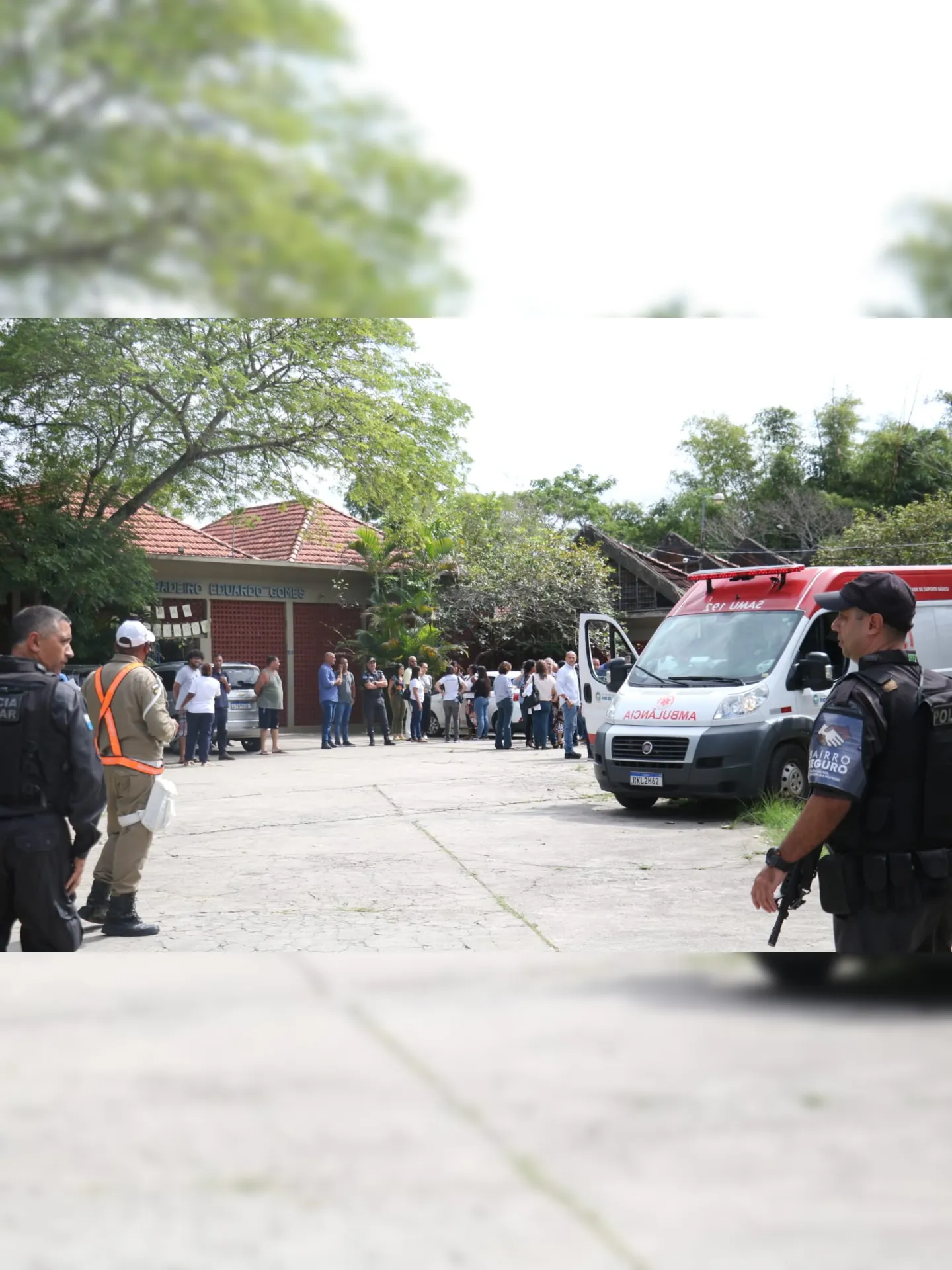 Ataque aconteceu na Escola Municipal Brigadeiro Eduardo Gomes, na Ilha do Governador