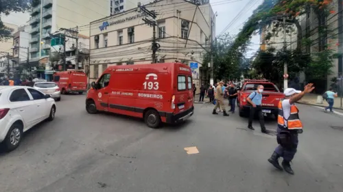 Imagem ilustrativa da imagem Motociclista fica ferido em acidente no Centro de Niterói