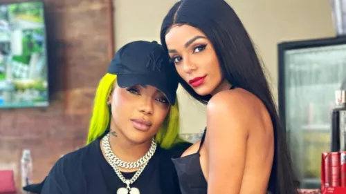 Ludmilla e Brunna Gonçalves estão casadas desde 2019.