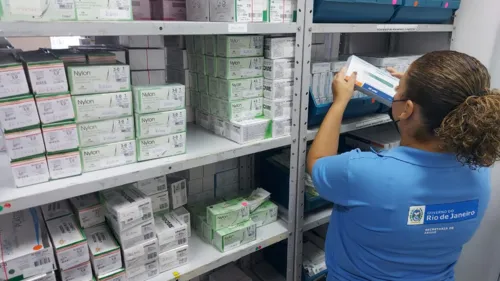 Unidade reforçou o estoque de medicamentos.