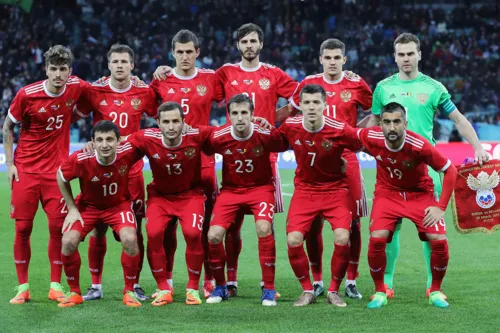 Seleção Russa está automaticamente fora da próxima Copa do Mundo.