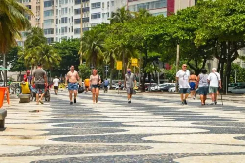 Altas temperaturas devem seguir até a próxima sexta-feira.