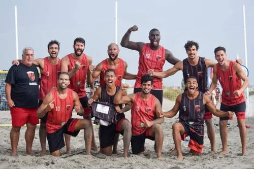 O Niterói Rugby sagrou-se como primeiro time brasileiro campeão do Handball SCA.