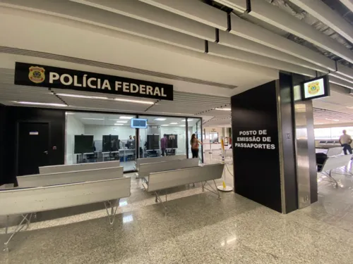 Idosa foragida da Justiça tentava embarcar para a Europa.