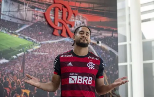 Pablo se lesionou antes mesmo de estrear pelo Flamengo