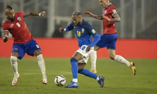 Brasil e Chile jogam na próxima quinta-feira no Maracanã.