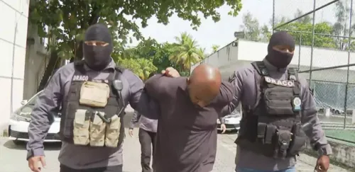 Miliciano Rodrigo dos Santos, o Latrell, já está nas mãos das autoridades de segurança do Rio.