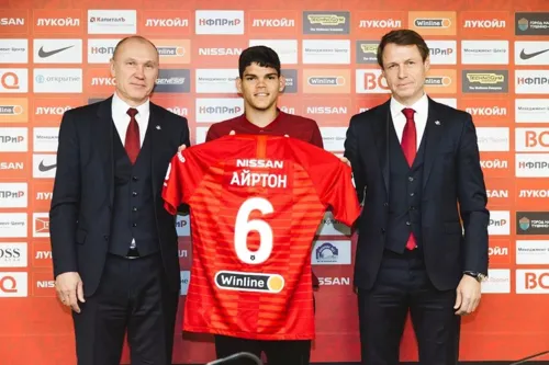 Ayrton foi comprado pelo Spartak em 2019