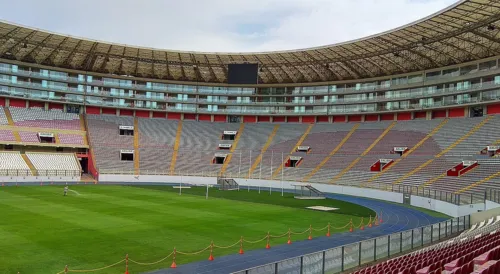 Estádio Nacional de Lima seria o palco do jogo, que pode ser adiado