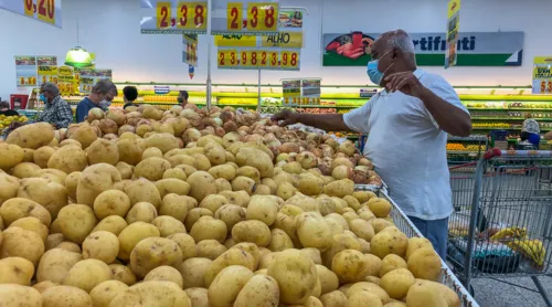 Batata sofreu a maior alta com mais de 20% de aumento no preço médio