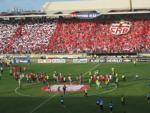 CRB vem de título alagoano diante do ASA-AL no Estádio Rei Pelé