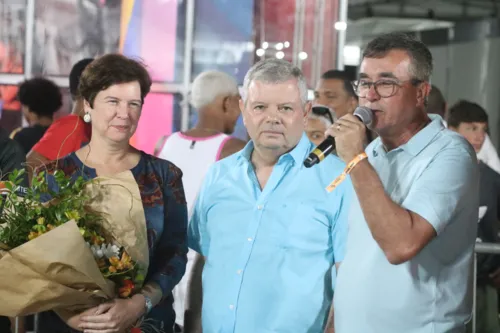 Autoridades de Niterói no desfile.