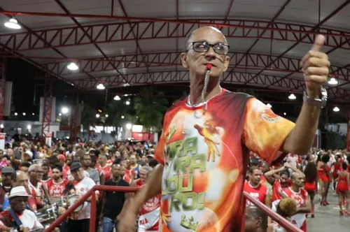 Veterano na Sapucaí, mestre Ciça não conseguiu gabaritar