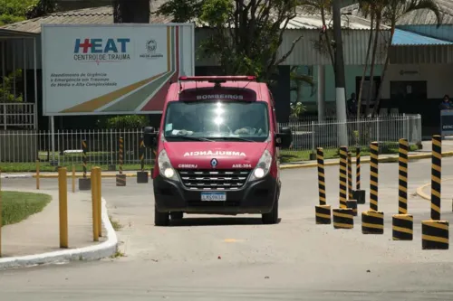 Baleados foram encaminhados para o hospital Estadual Alberto Torres, no Colubandê