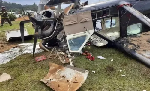 O Corpo de Bombeiros atendeu nove pessoas na ocorrência