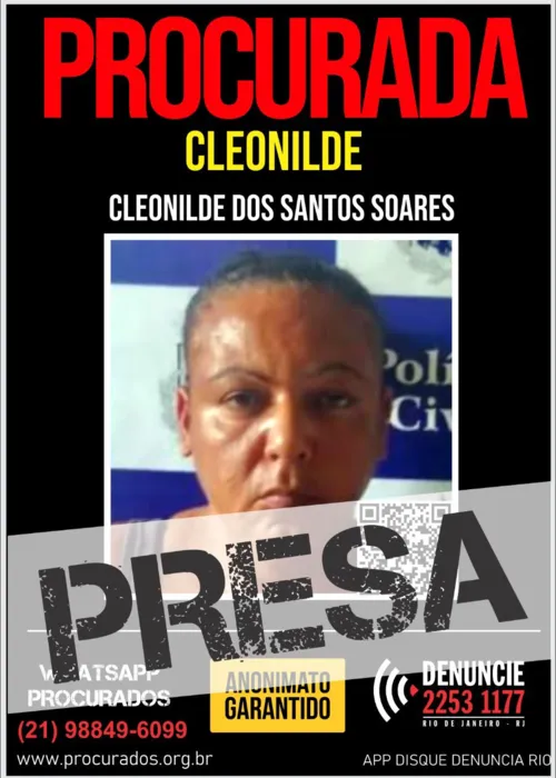 Cleonilde dos Santos Soares era considerada foragida há 10 anos e estava escondida na Bahia