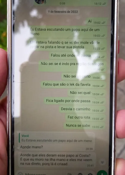 Amigo de agente do Degase morto alertou sobre emboscada.