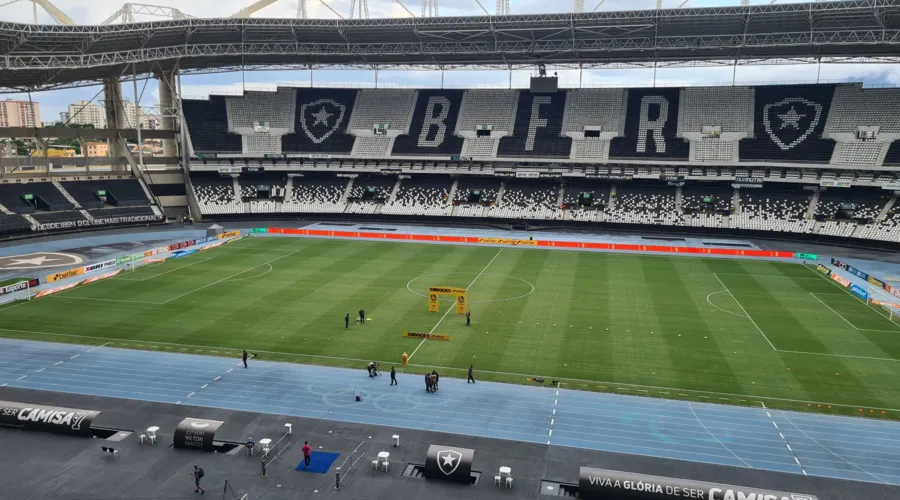 Estádio Nilton Santos recebe mais um clássico pelo Campeonato Carioca.