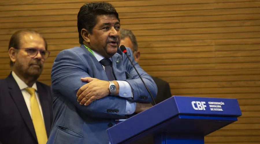 Ednaldo Rodrigues foi eleito na CBF com 137 votos dos 141 possíveis