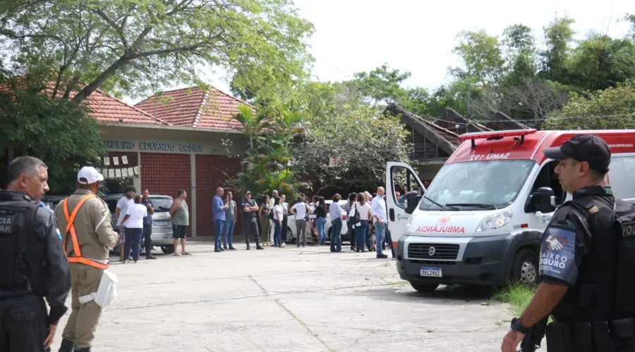 Ataque aconteceu na Escola Municipal Brigadeiro Eduardo Gomes, na Ilha do Governador