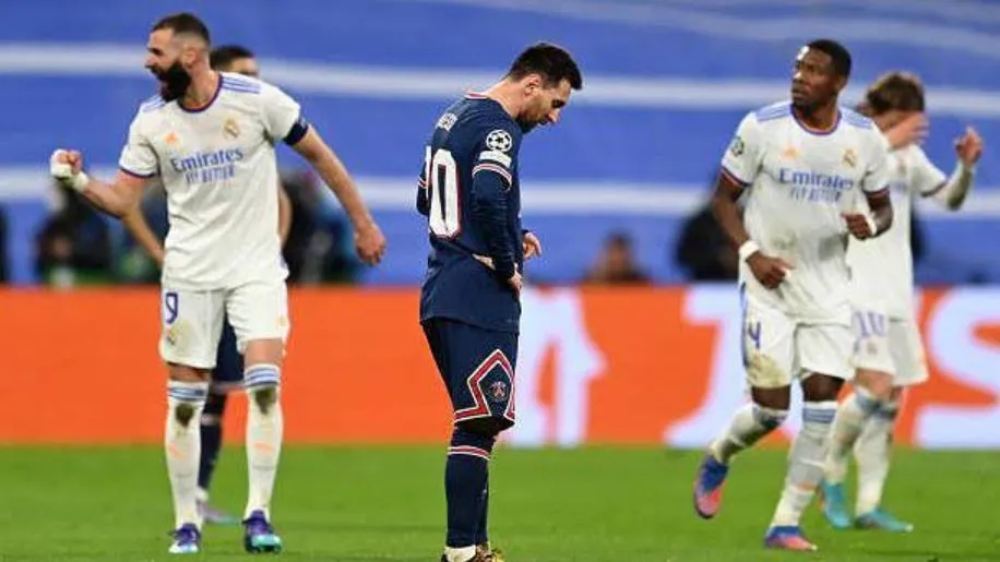 Messi teve atuação discreta em eliminação do PSG no Santiago Bernabéu