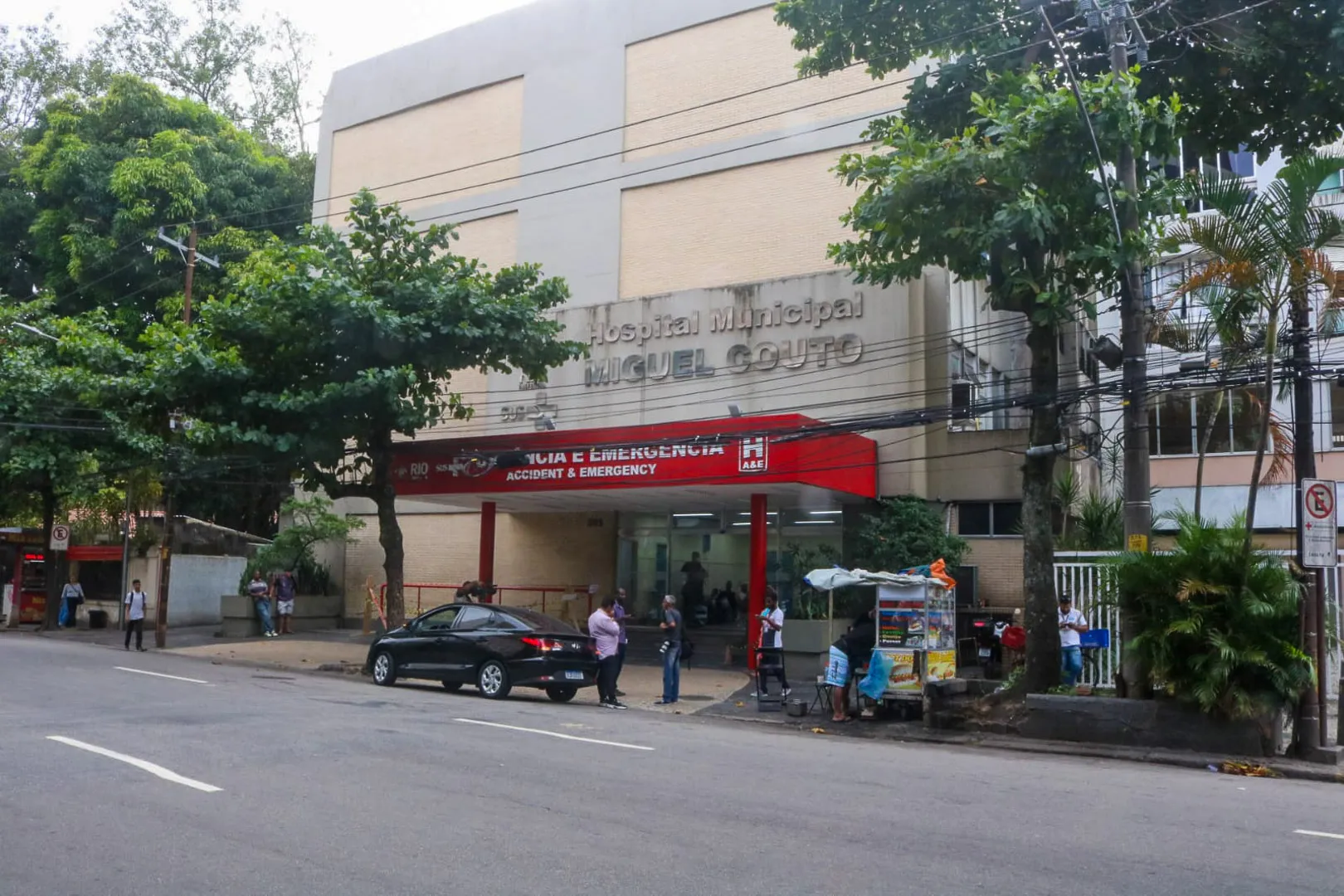 Fachada Hospital Municipal Miguel Couto