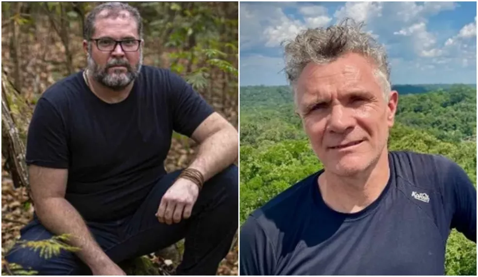 O indigenista Bruno Araújo Pereira e o jornalista inglês Dom Phillips estão desaparecidos desde o último domingo na Amazônia